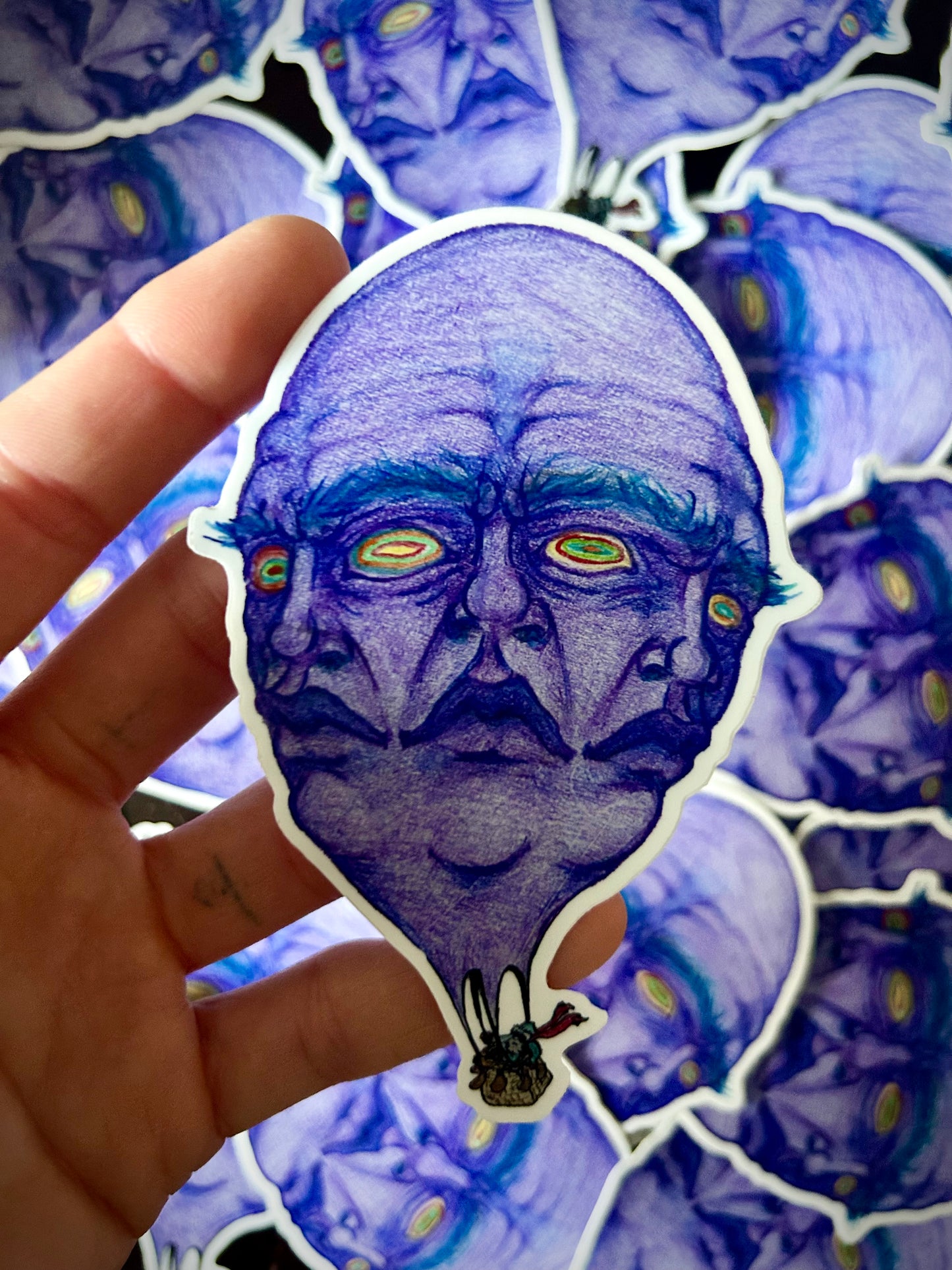 Balloon Ride Sticker