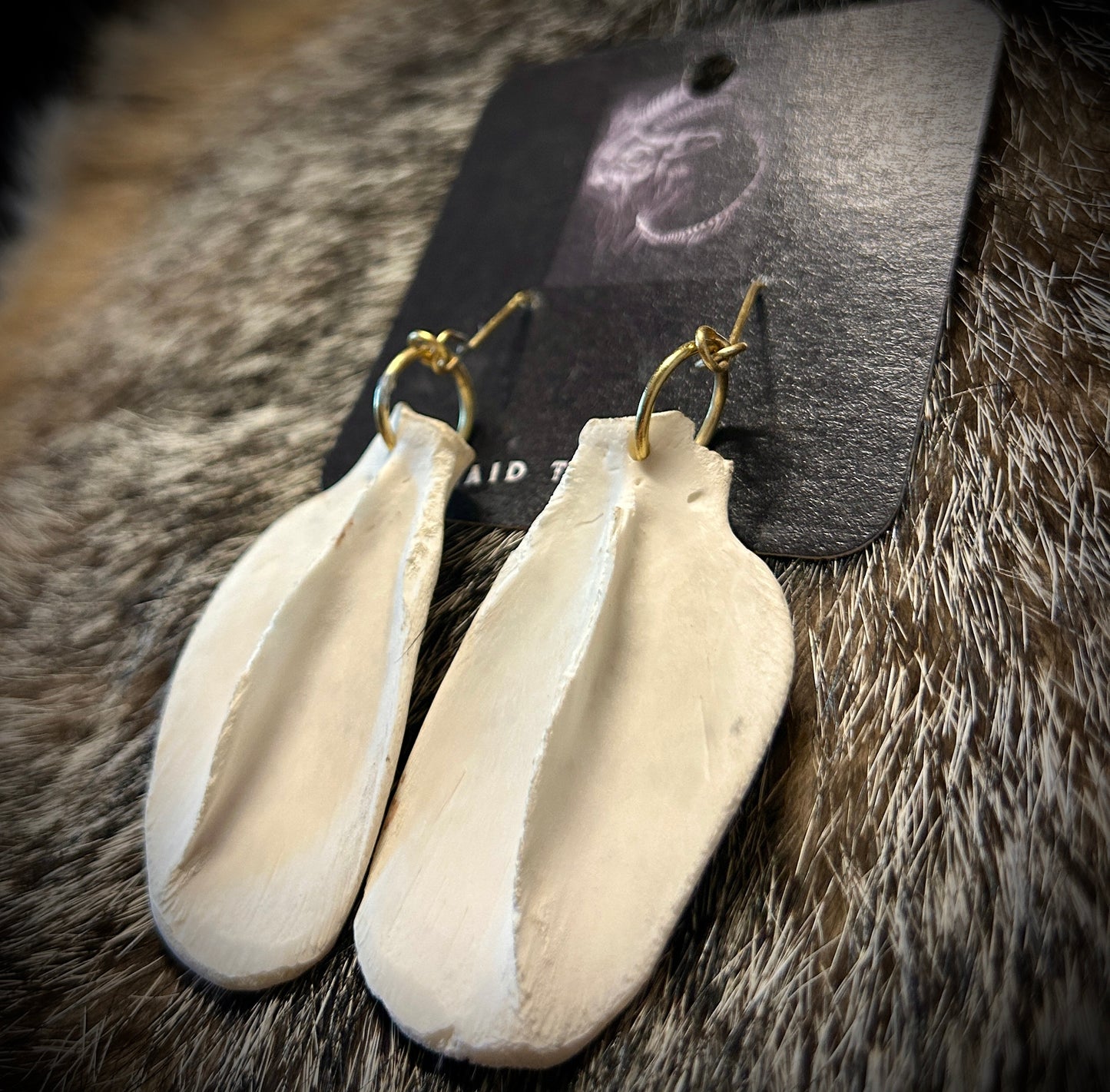 Possum Scapula Earrings