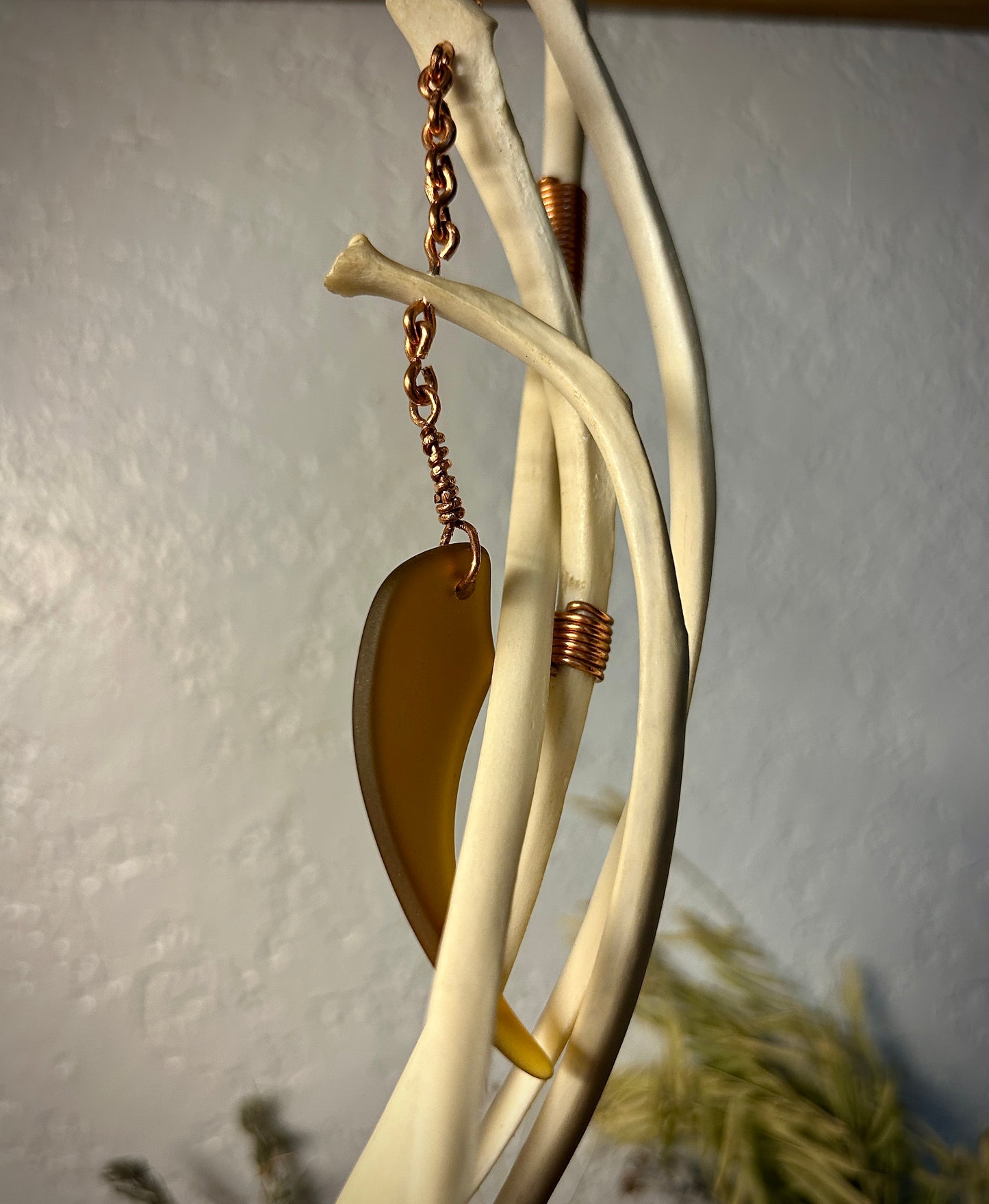 Copper & Deer Rib Chime
