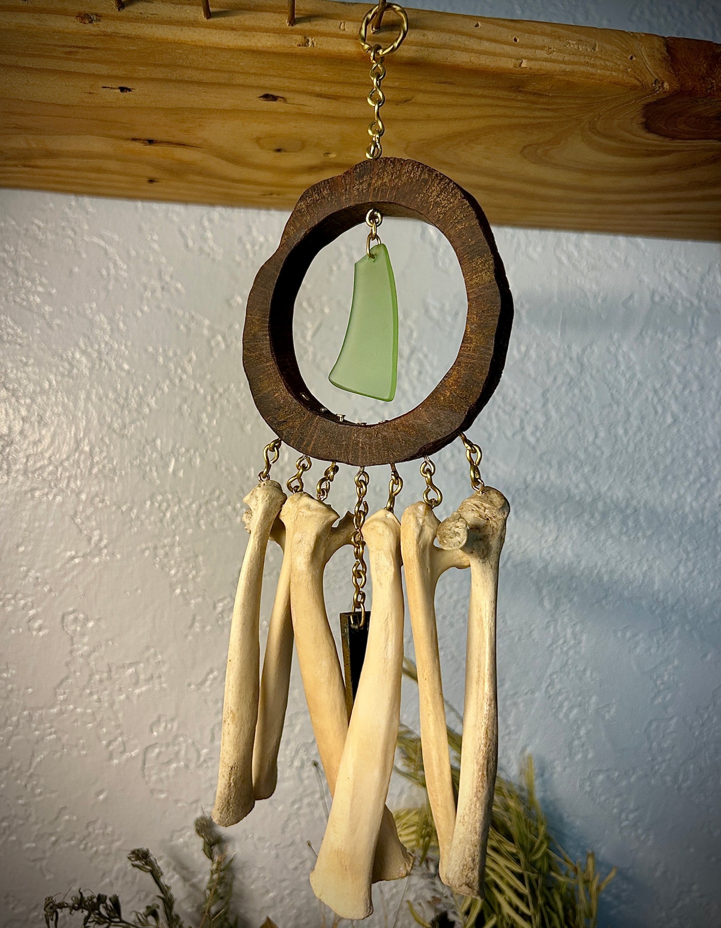 Sea-foam Rib & Wood Chime