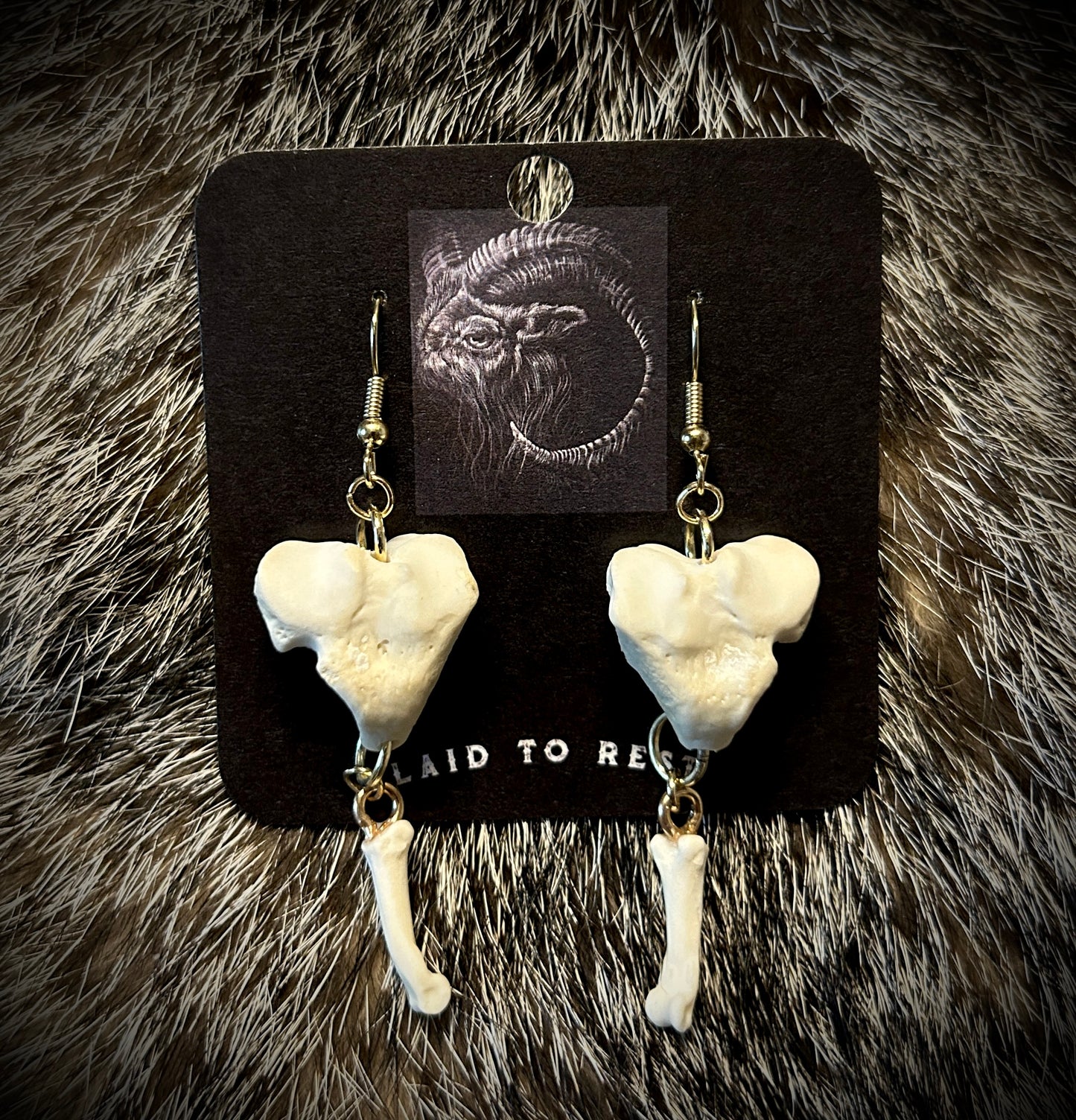 Fox Bone Earrings
