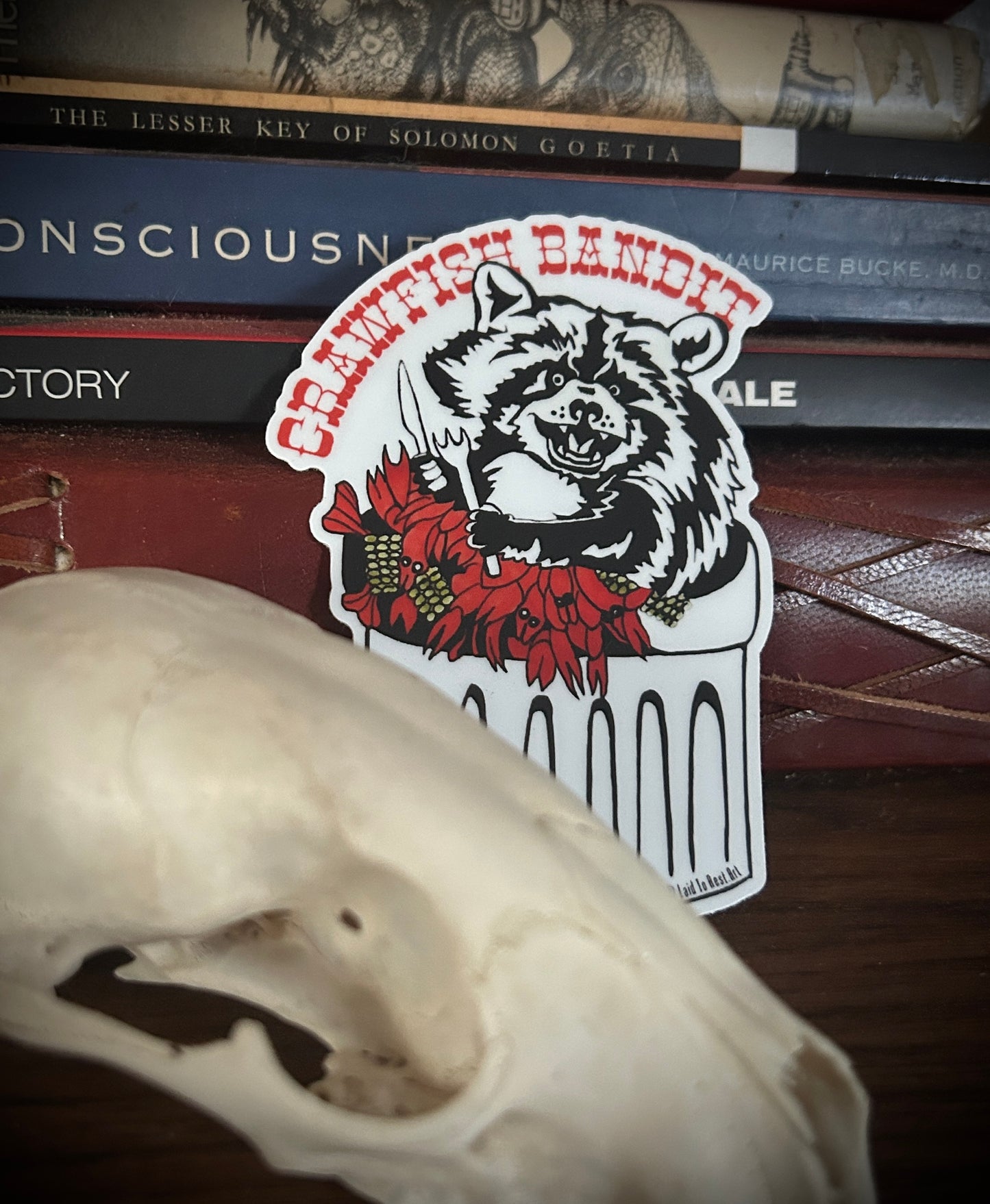 Crawfish Bandit Vinyl Sticker