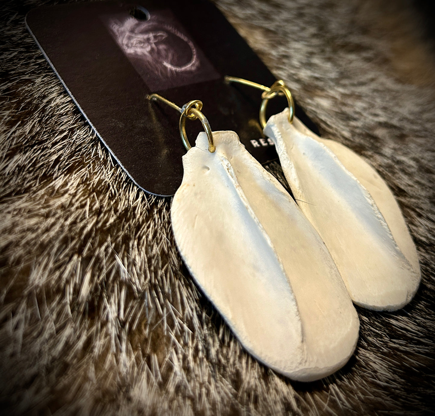 Possum Scapula Earrings