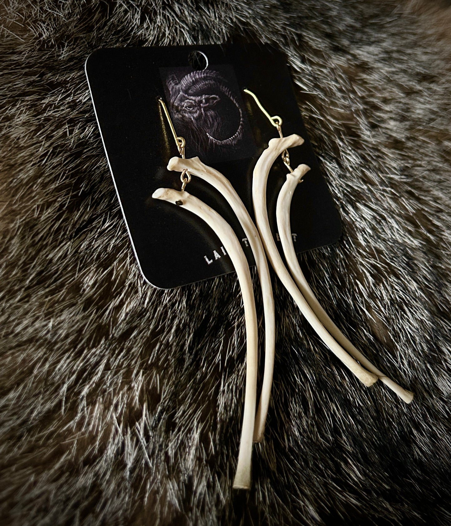 Cat Ribs earrings
