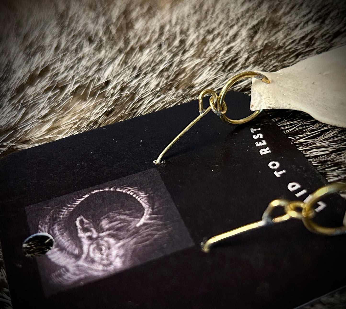 Possum Scapula Earrings
