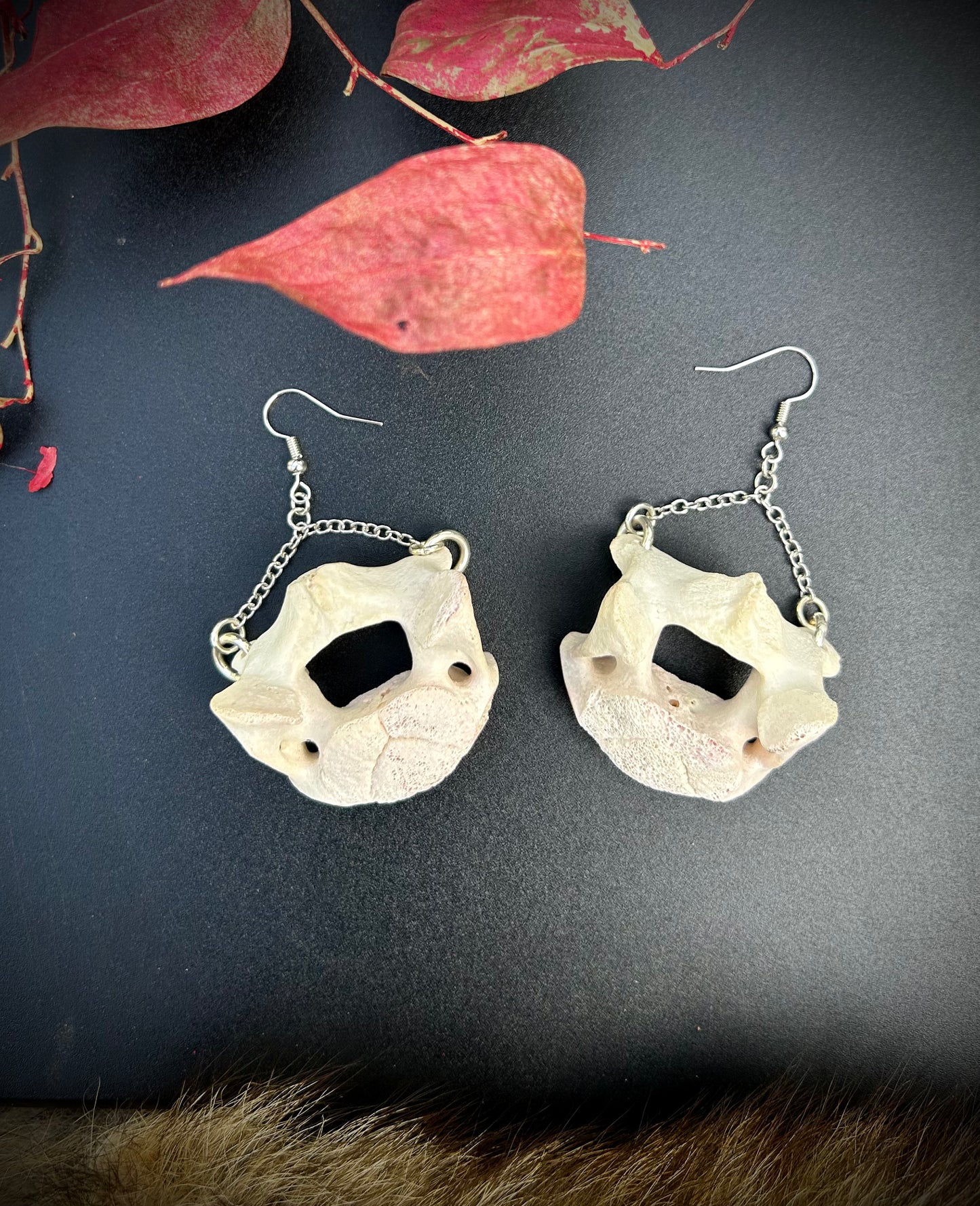 Fox Bone Earrings