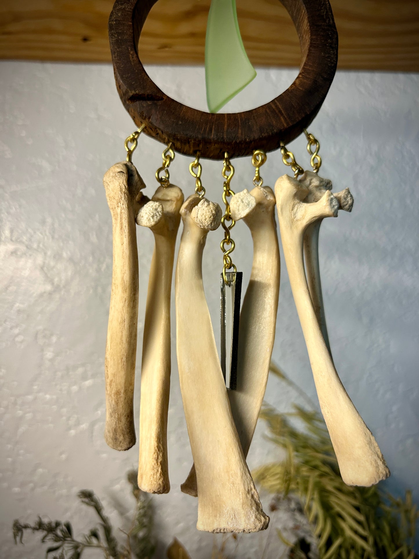 Sea-foam Rib & Wood Chime