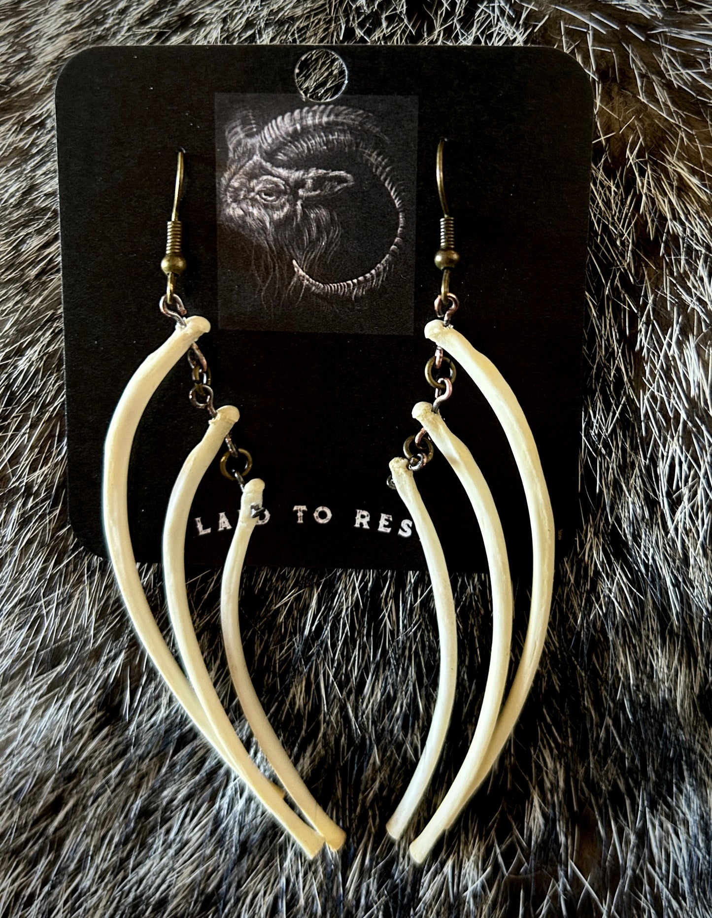 Fox Ribs Earrings