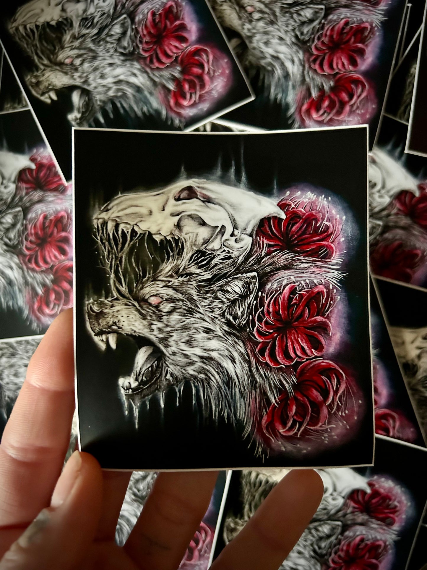 Death Wolf Sticker