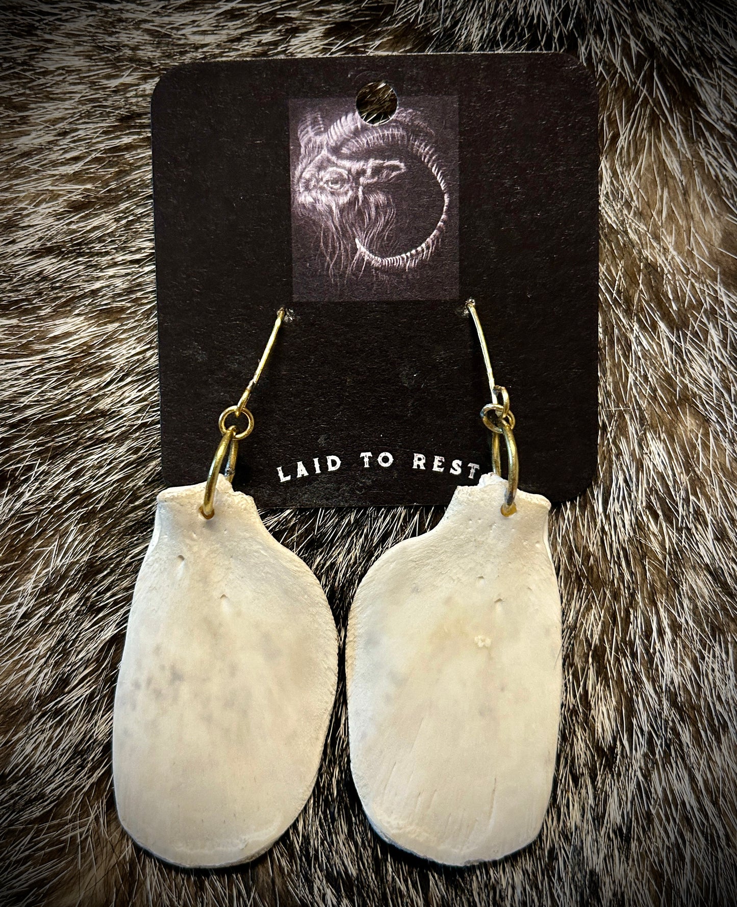 Possum Scapula Earrings