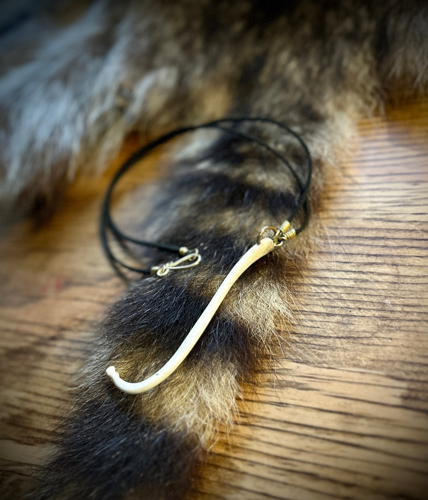 Raccoon Baculum Pendant