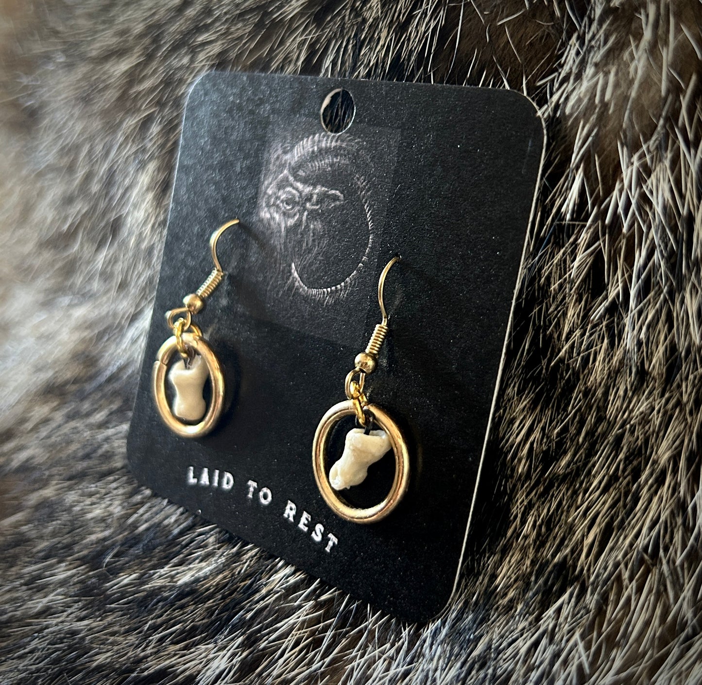 Porcupine Phalanges earrings