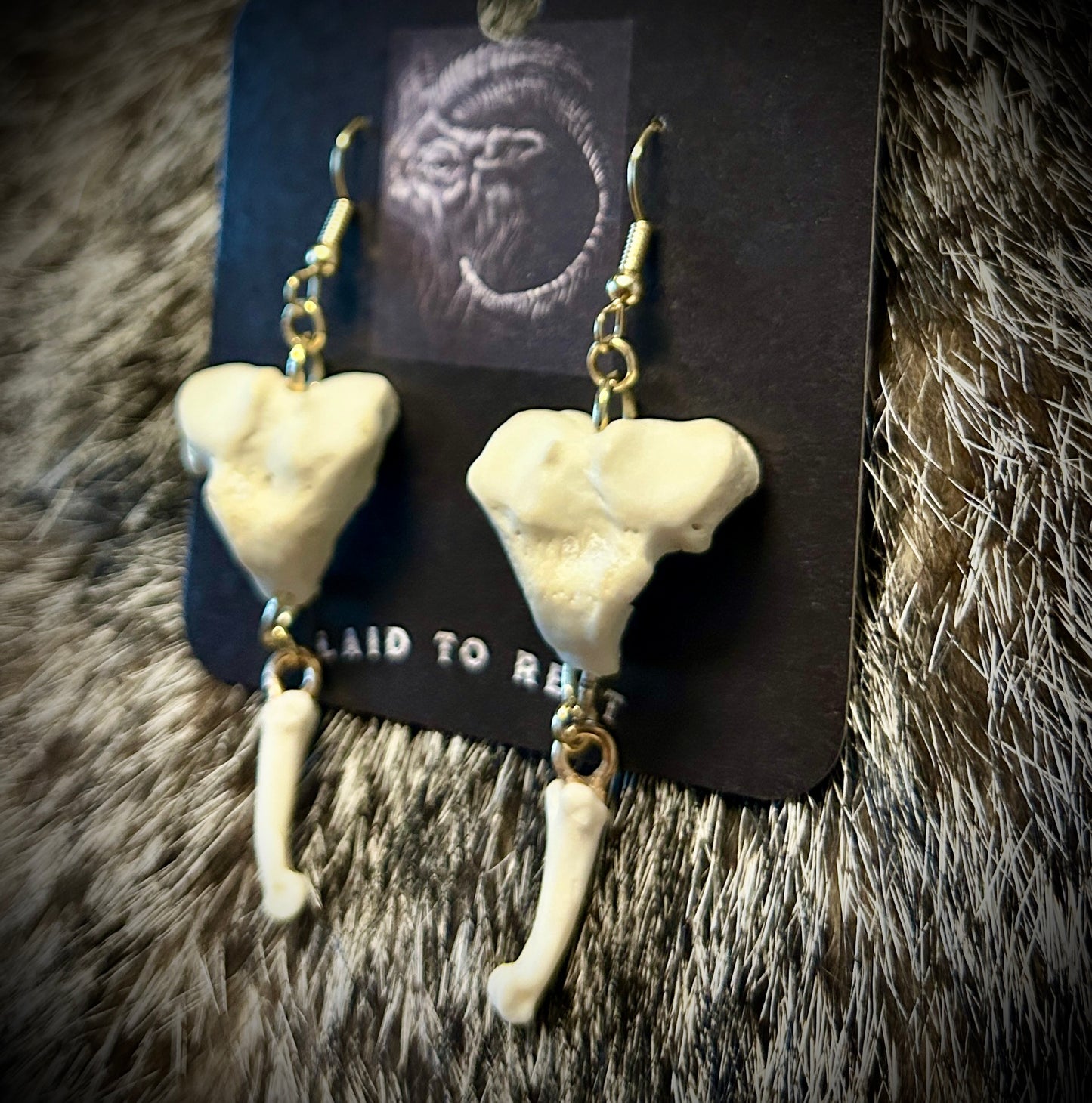 Fox Bone Earrings