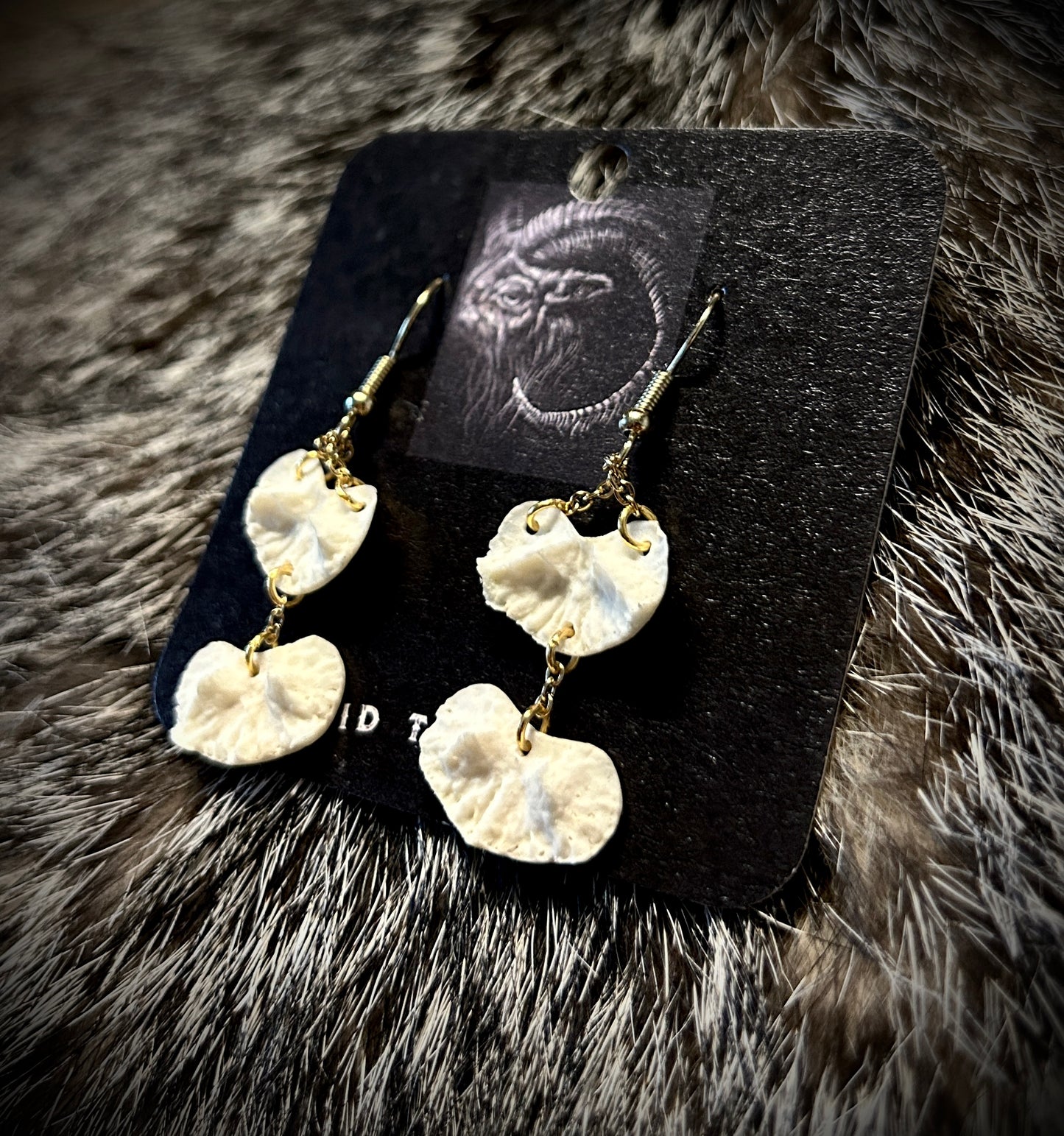 Coyote Patella Earrings