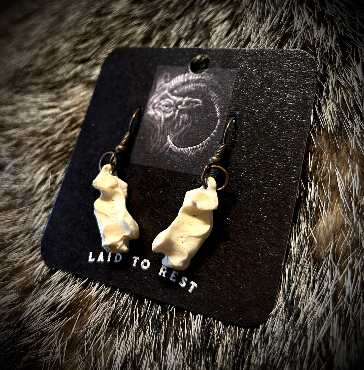 Armadillo Calcaneus earrings