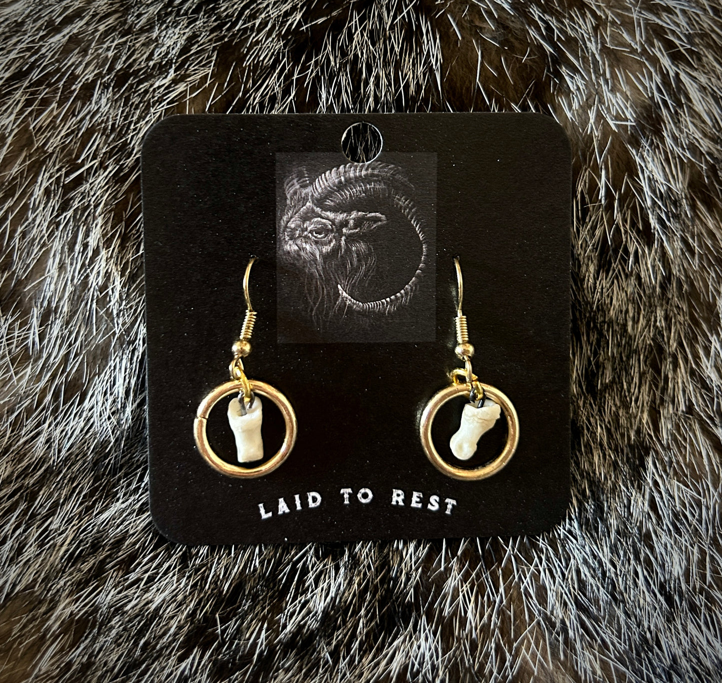 Porcupine Phalanges earrings