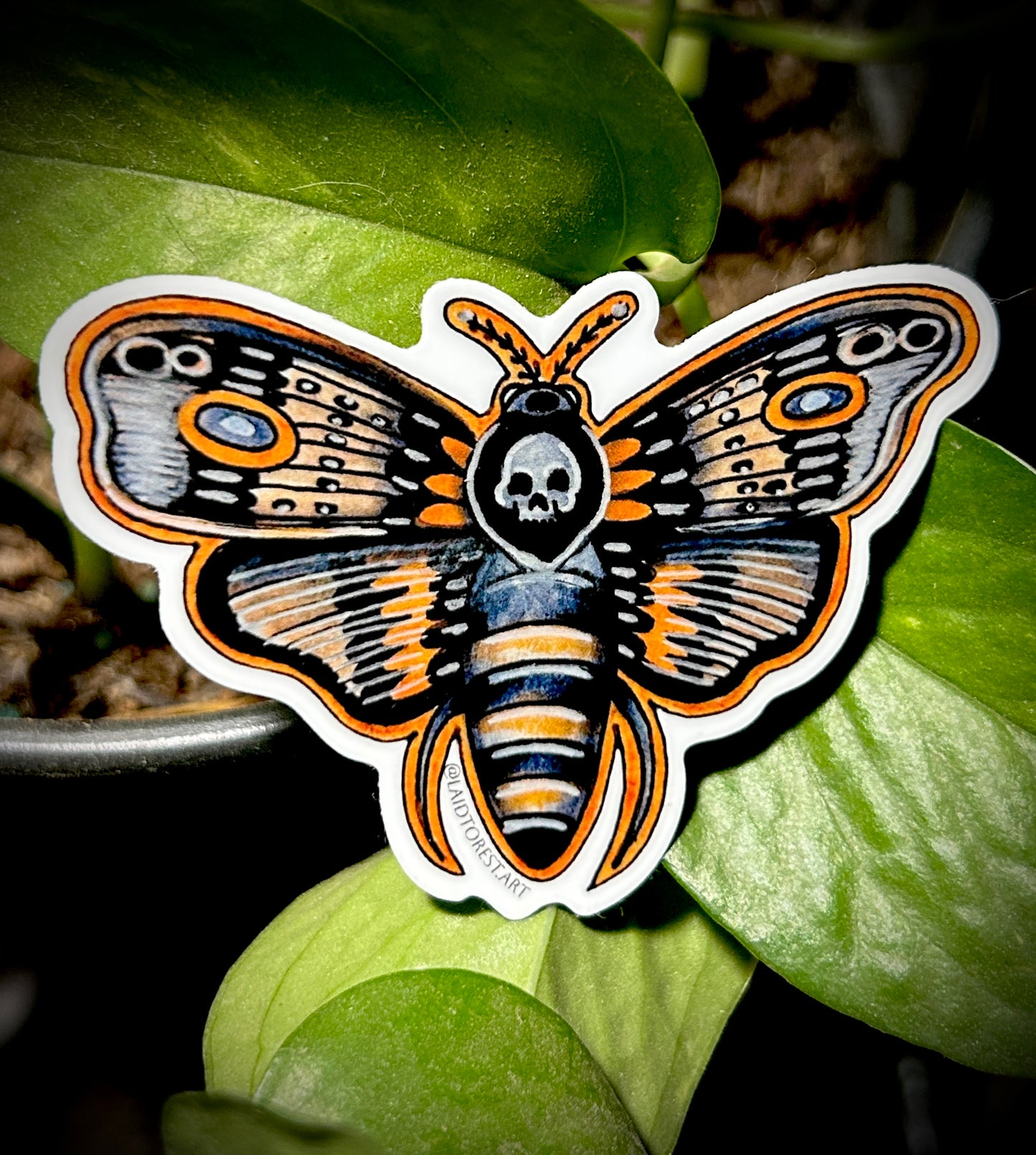 Death's-head Moth Stickers