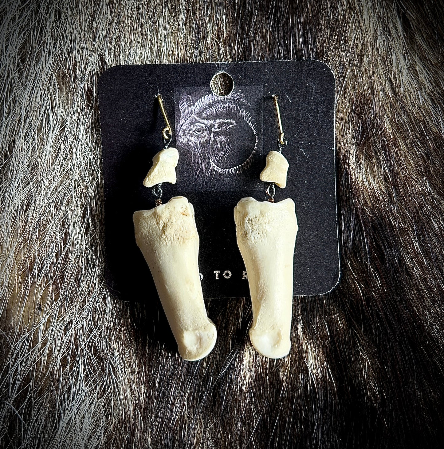 Deer Bones Earrings