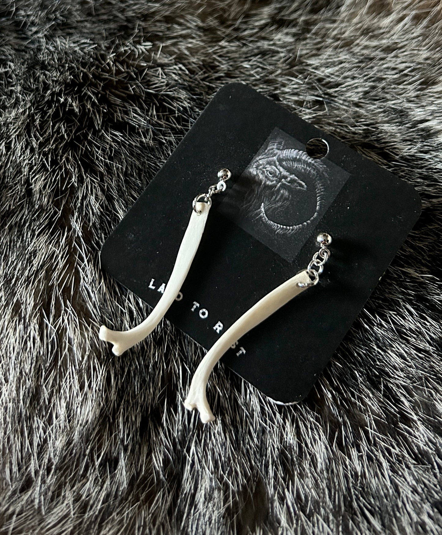 Fox Ribs Earrings