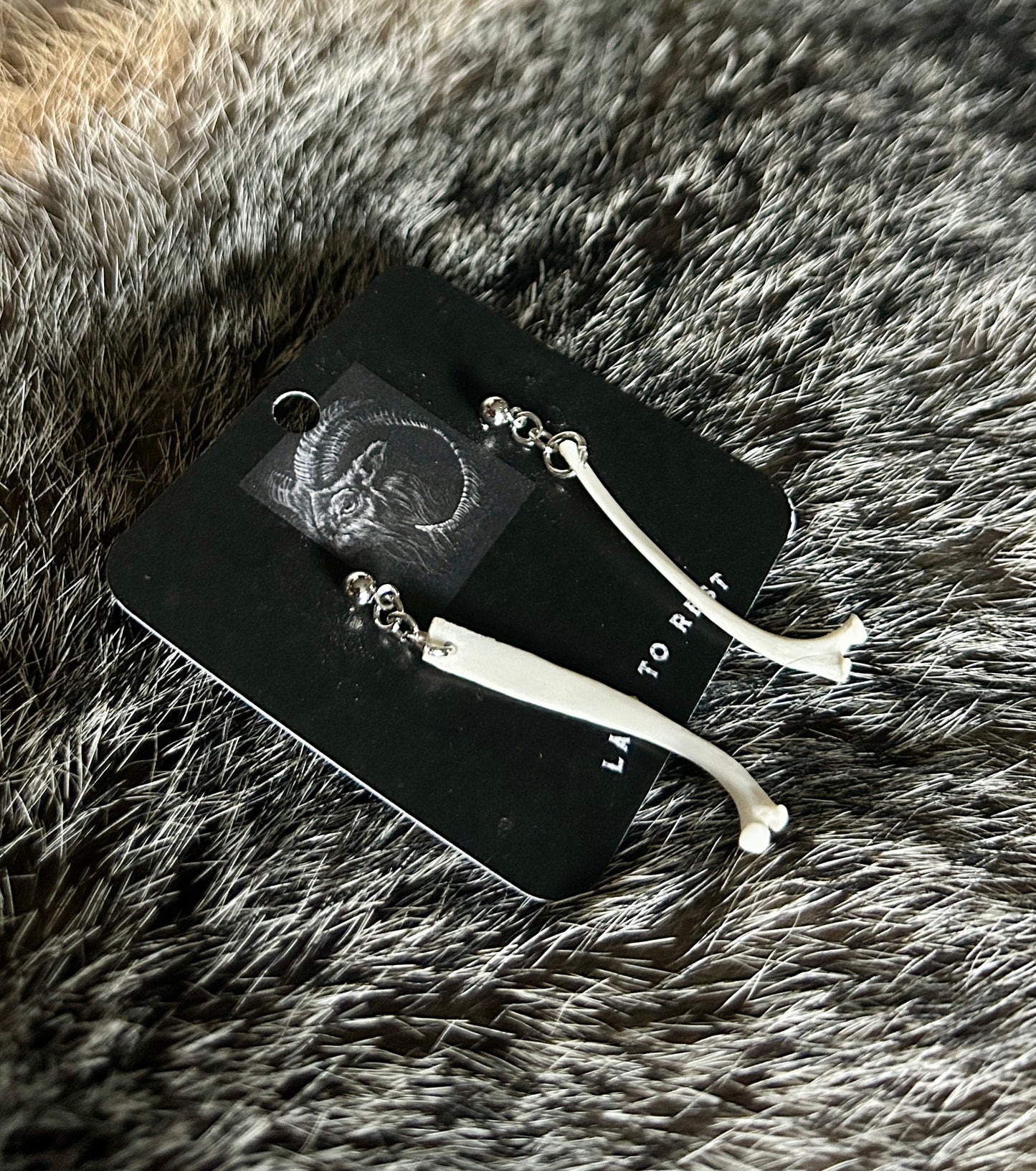 Fox Ribs Earrings