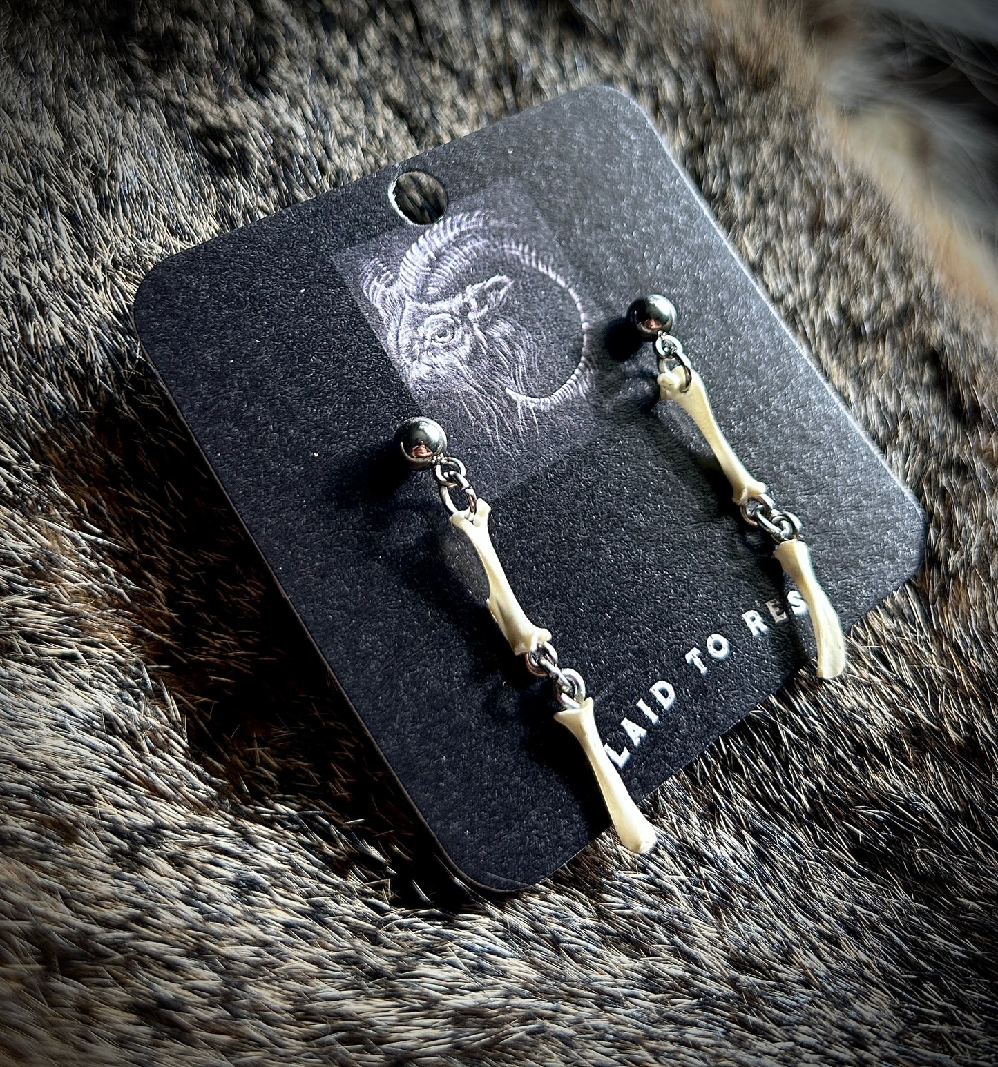 Squirrel Fibula & Tibia Studs