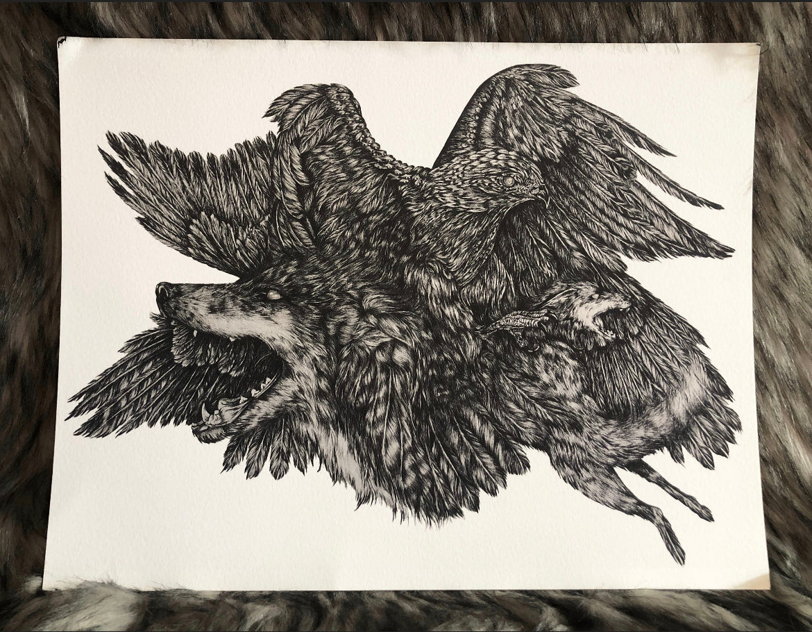 Fawx Print