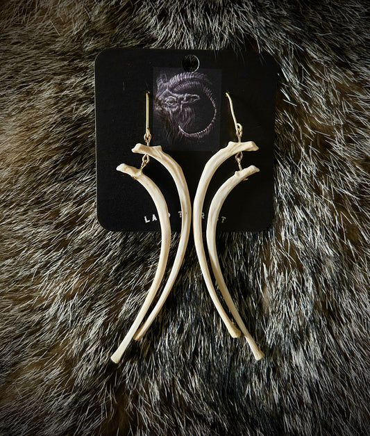 Cat Ribs earrings