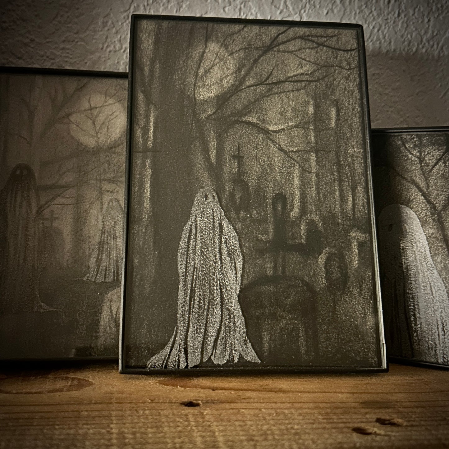 Ghost Framed Etchings