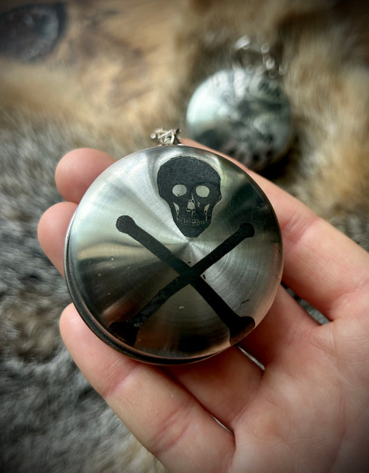 Collapsible etched keychain shot glass