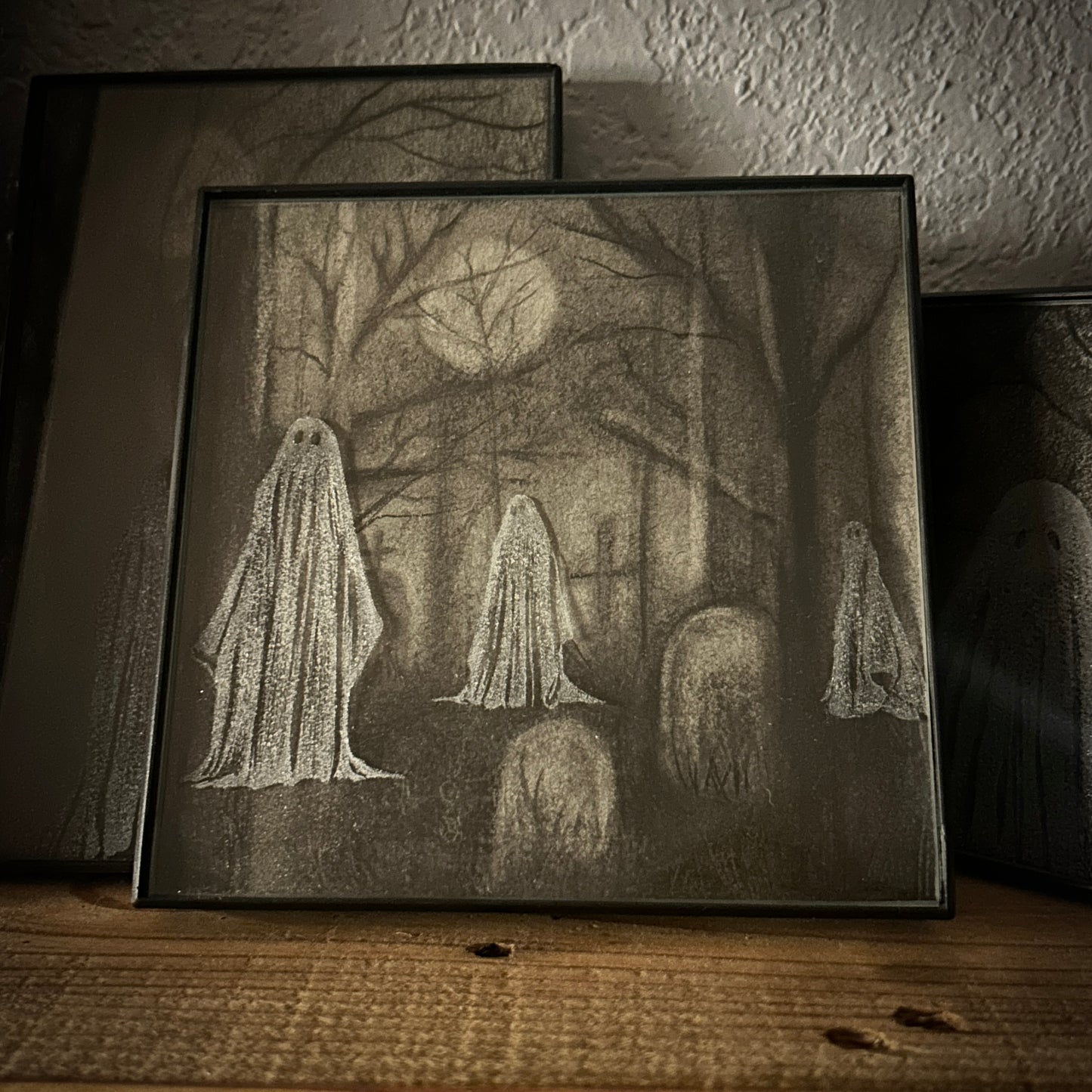 Ghost Framed Etchings
