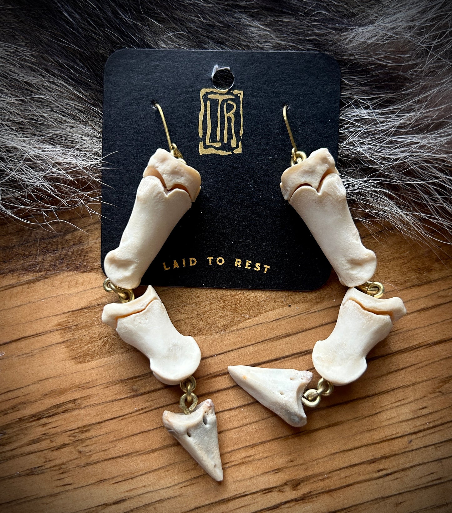 Deer Phalanges Earrings