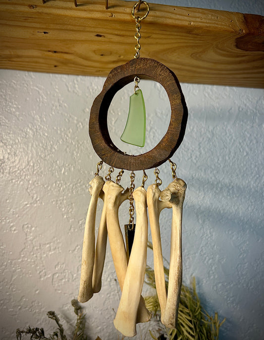 Sea-foam Rib & Wood Chime