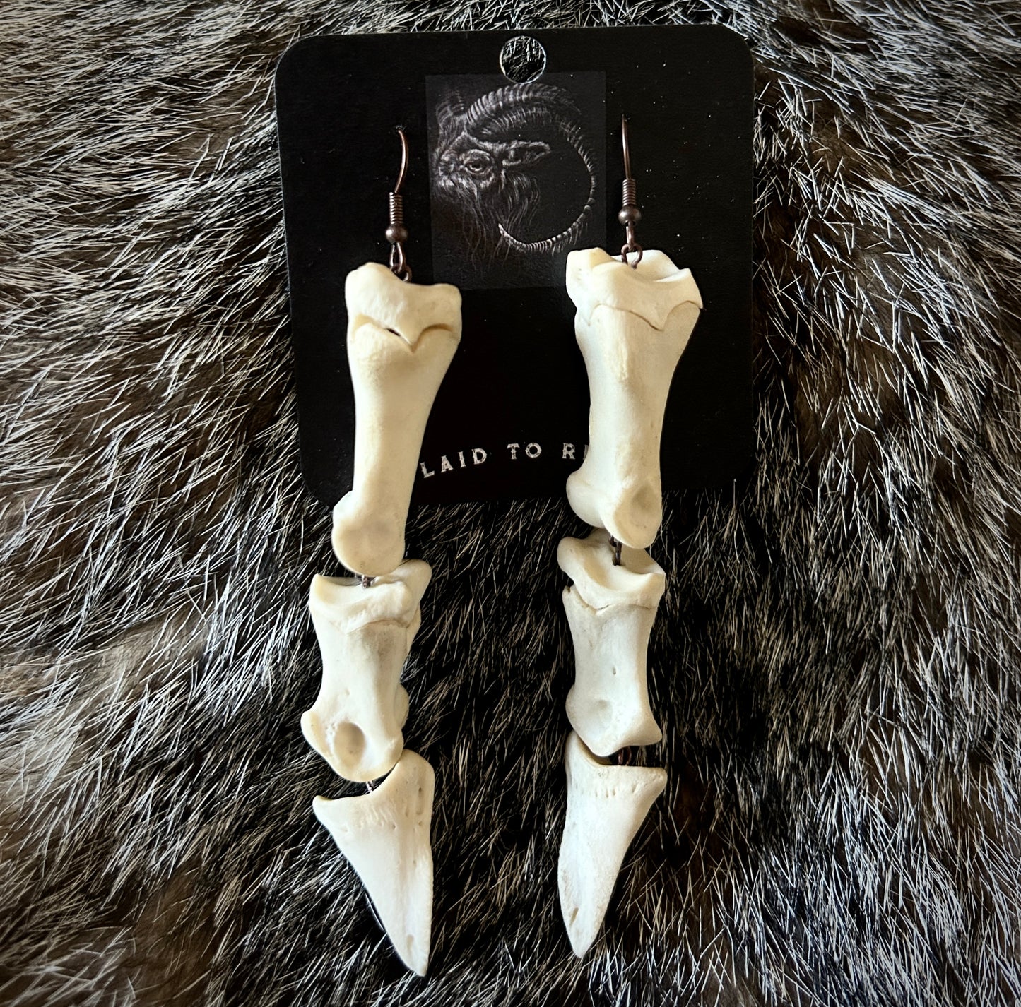 Deer Phalanges Earrings