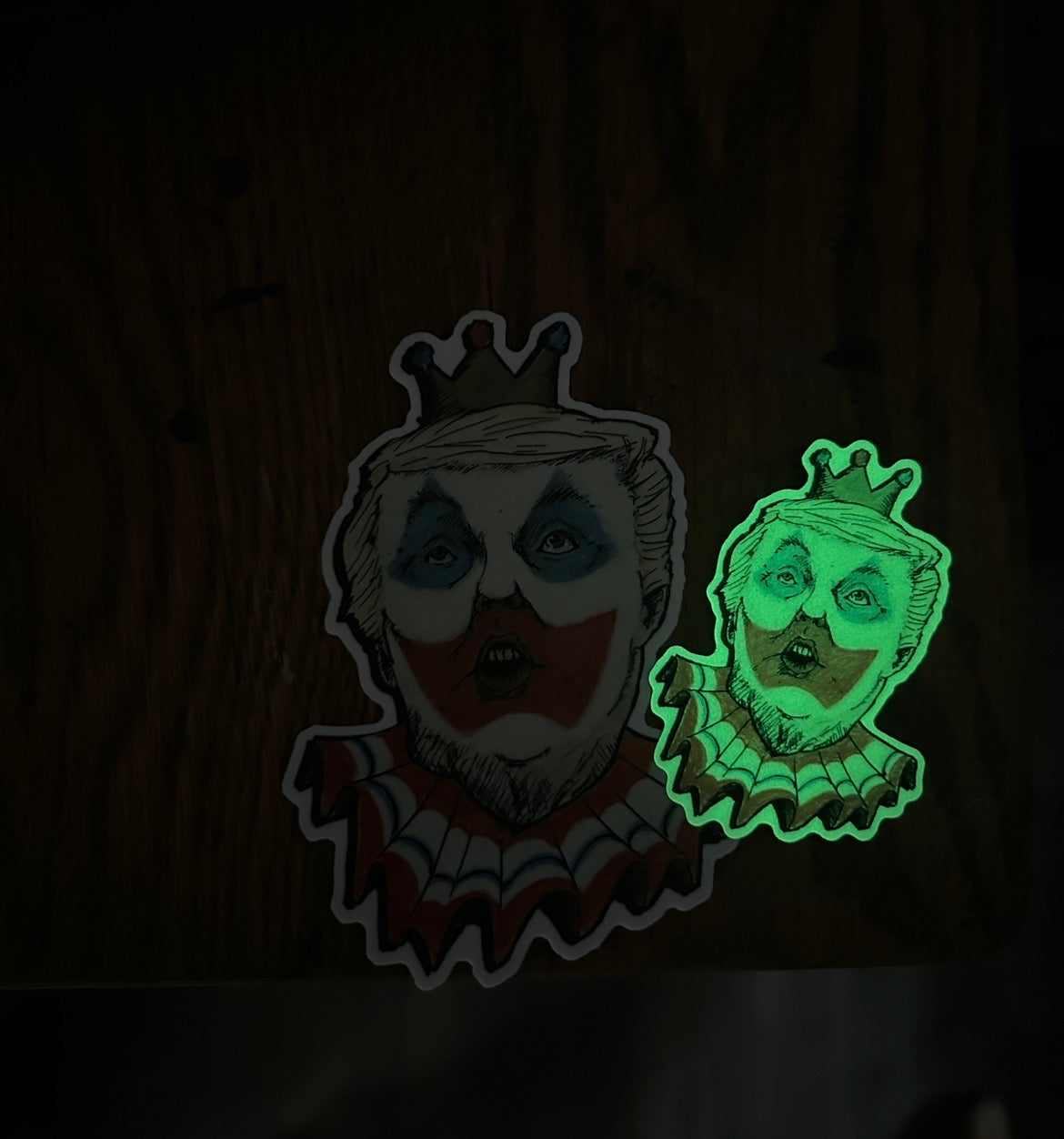 Trump Clown sticker pack