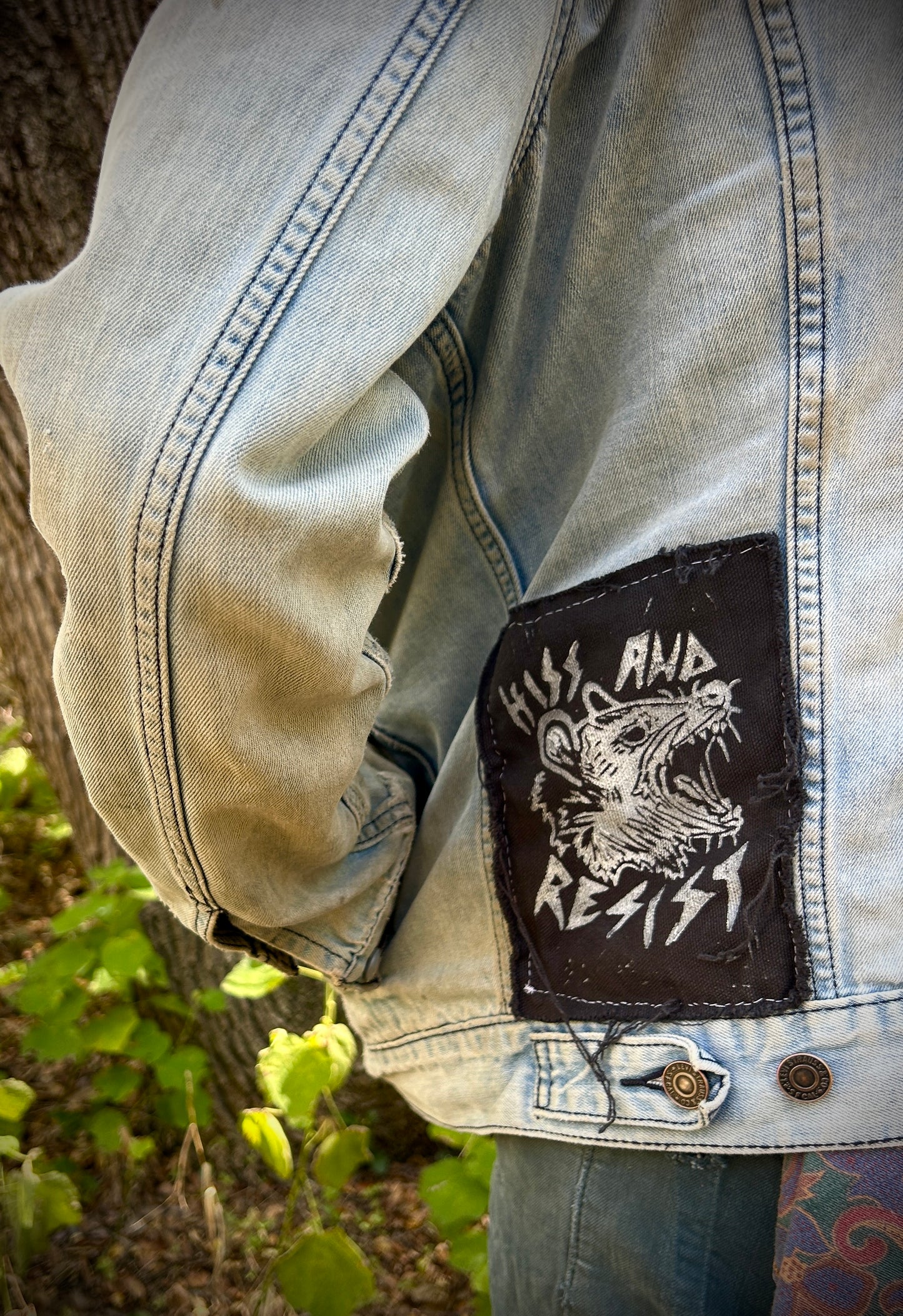 Hiss and Resist Possum Patch