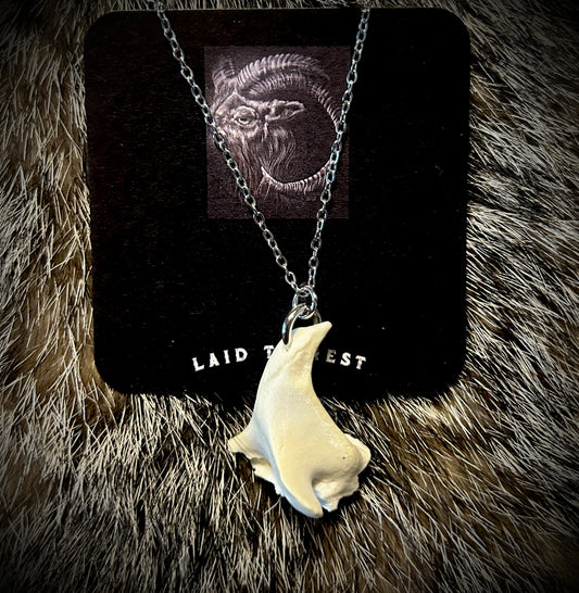 Coyote Skull Fragment Pendant