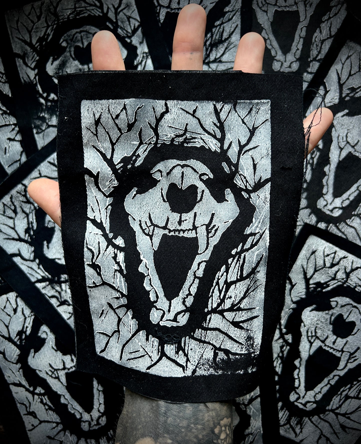 Fox Skull Patch