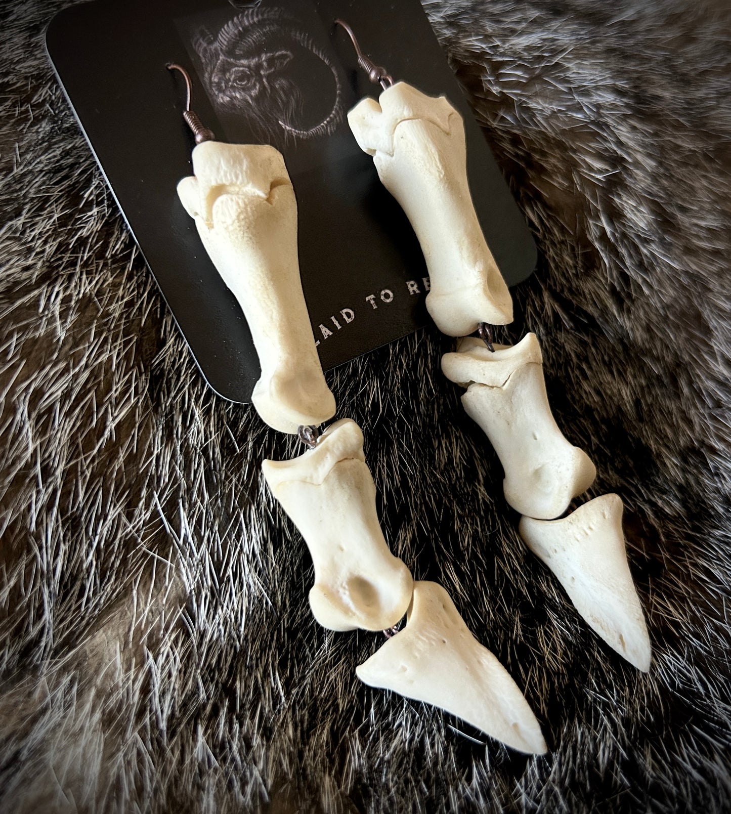 Deer Phalanges Earrings