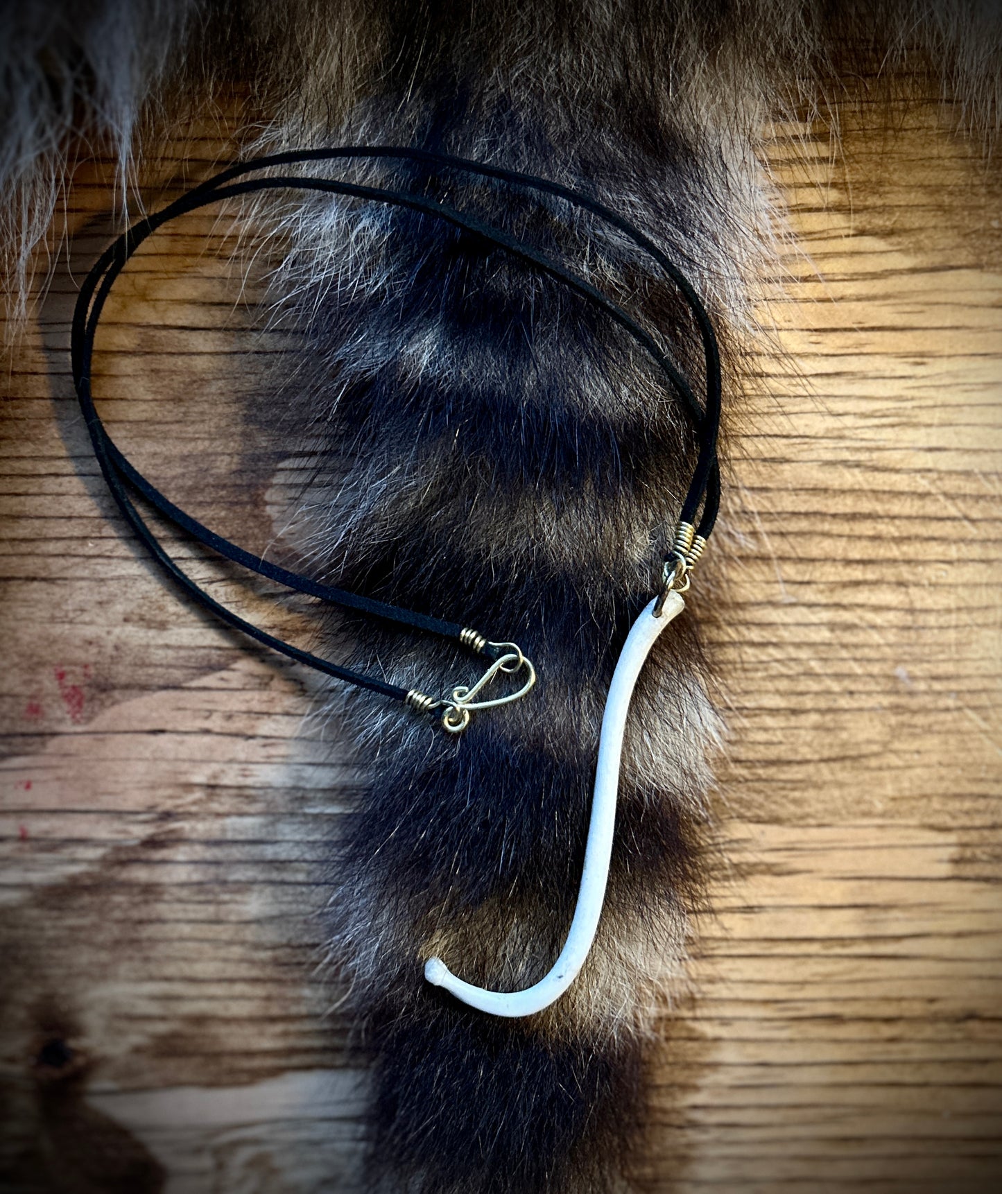 Raccoon Baculum Pendant