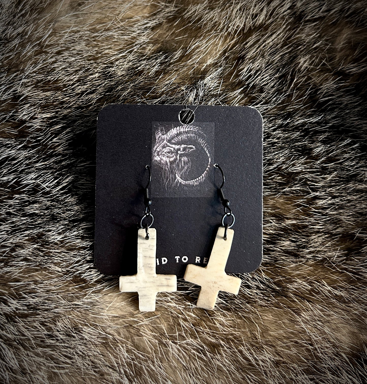 Petrine Cross Earrings