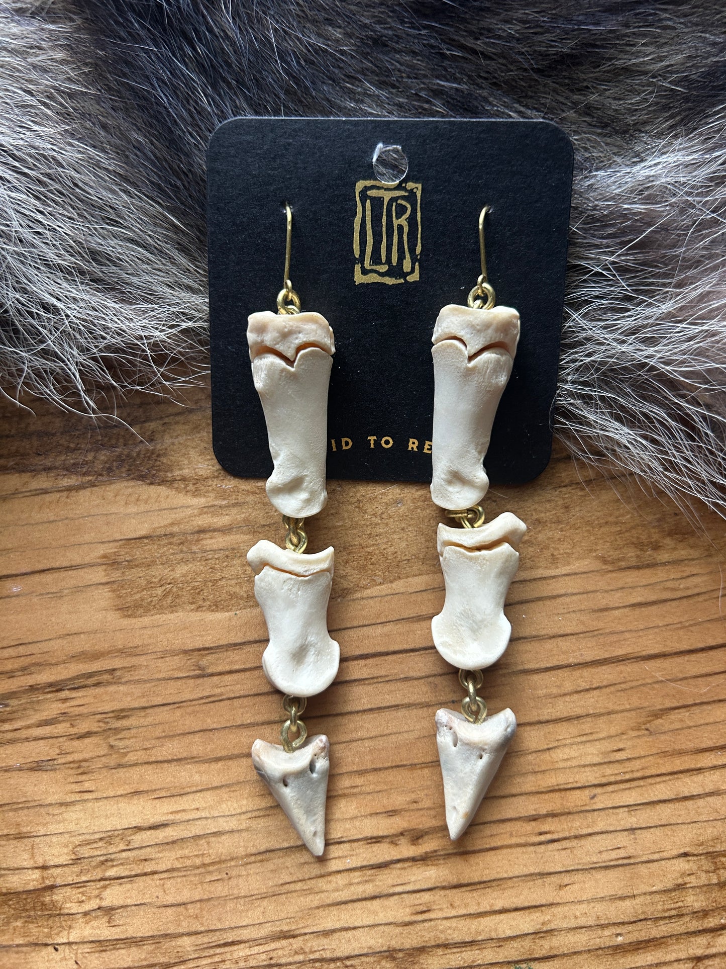 Deer Phalanges Earrings