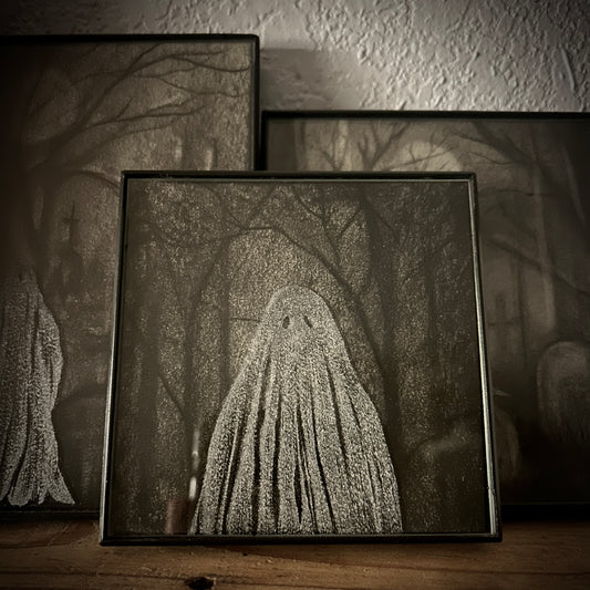 Ghost Framed Etchings