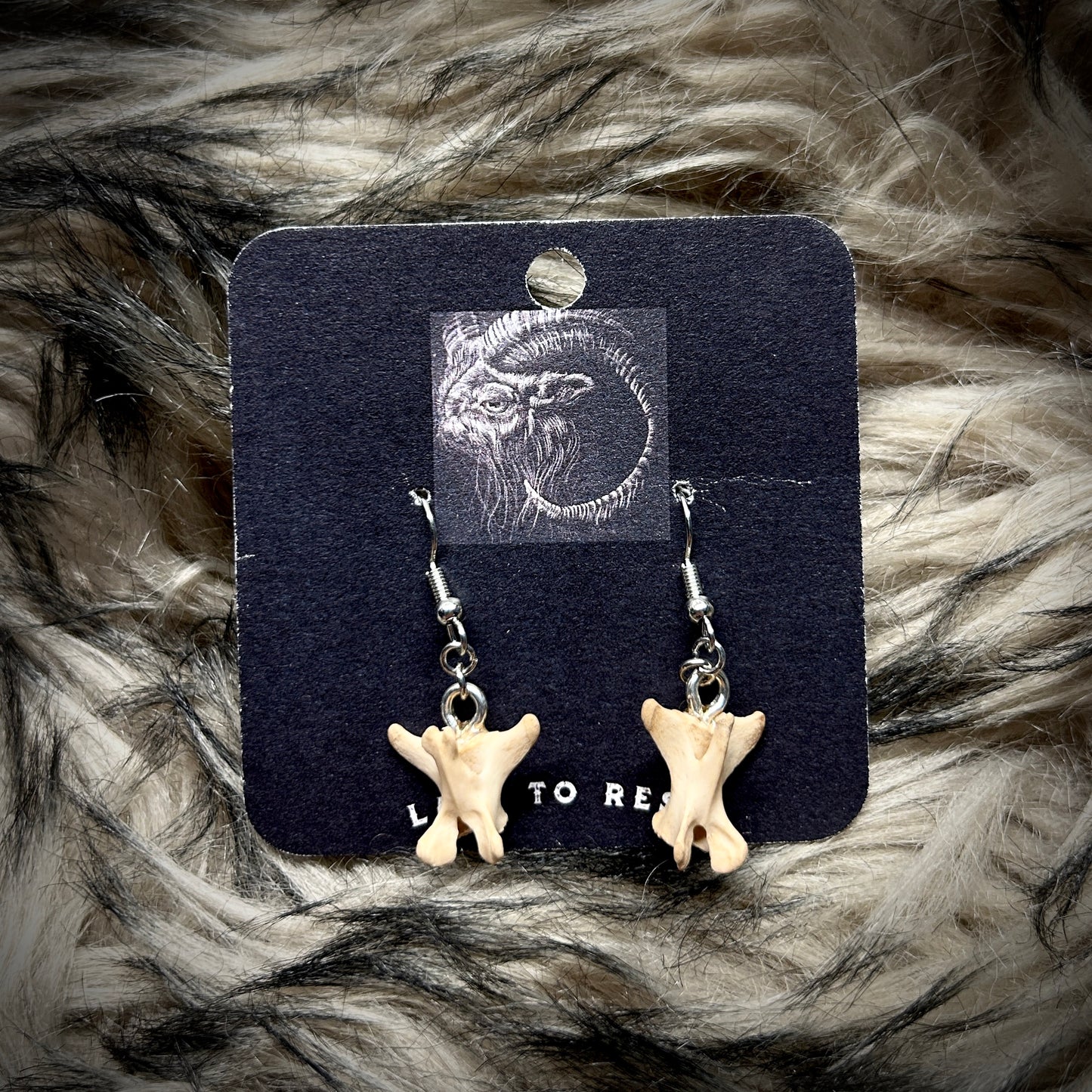 Fox Vertebrae Earrings