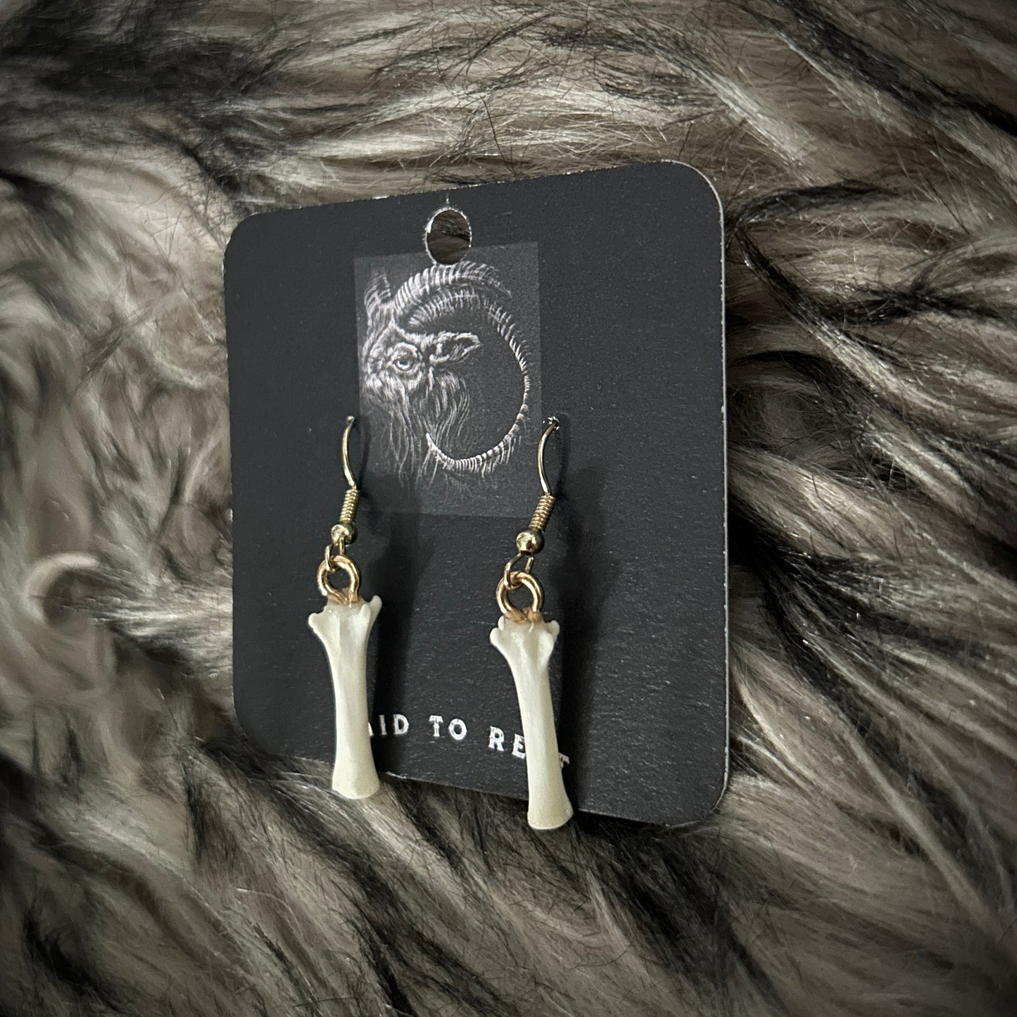 Fox Bone Earrings