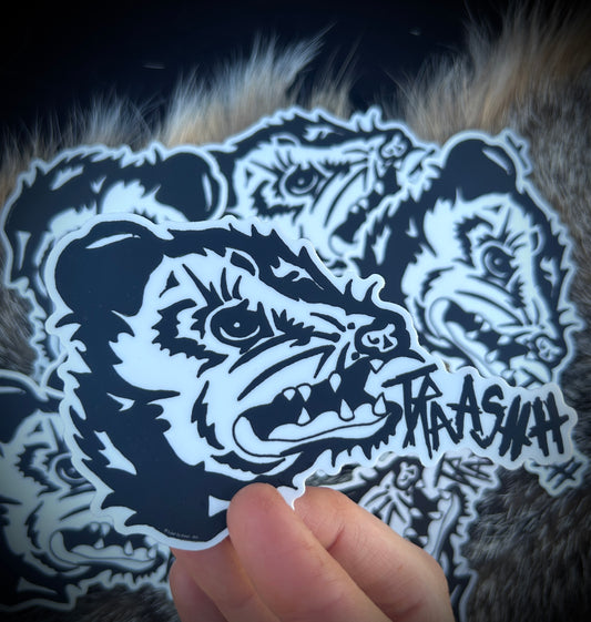 Trash Possum Vinyl Sticker