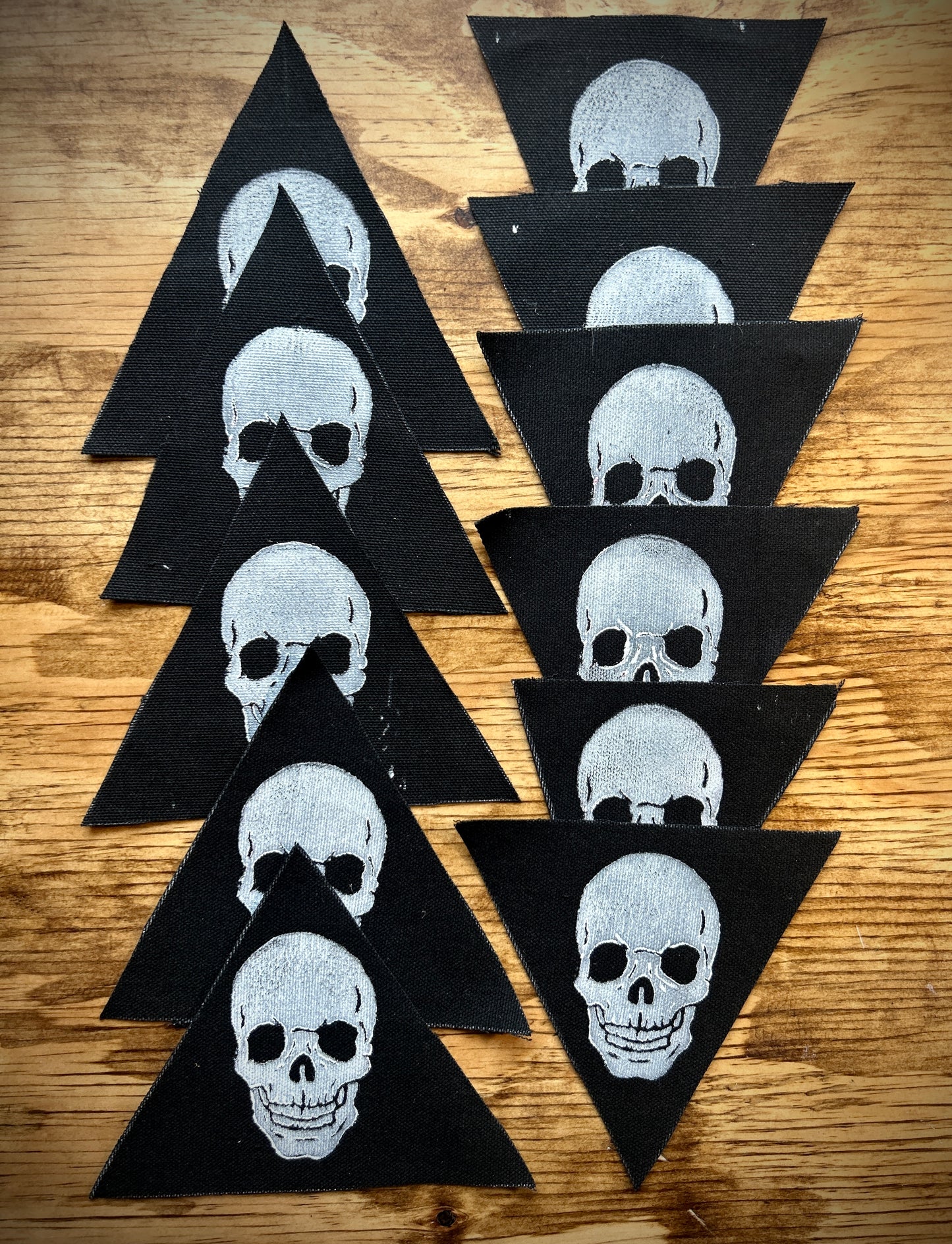 Triangle Skull Patch