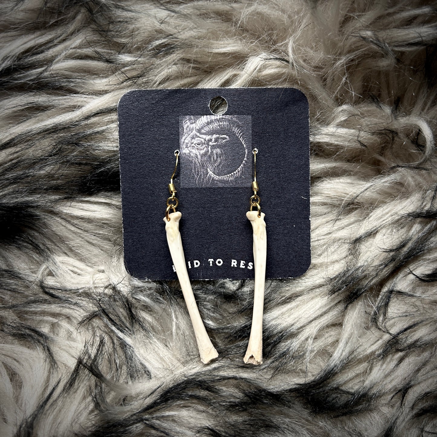 Fox Bone Earrings