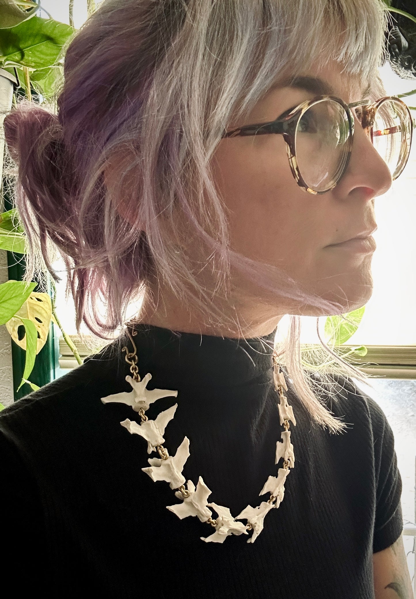 Armadillo Tail necklace