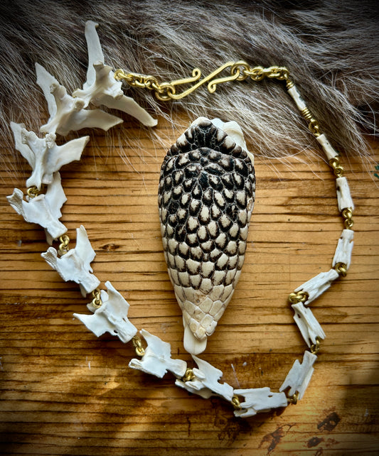 Armadillo Tail necklace