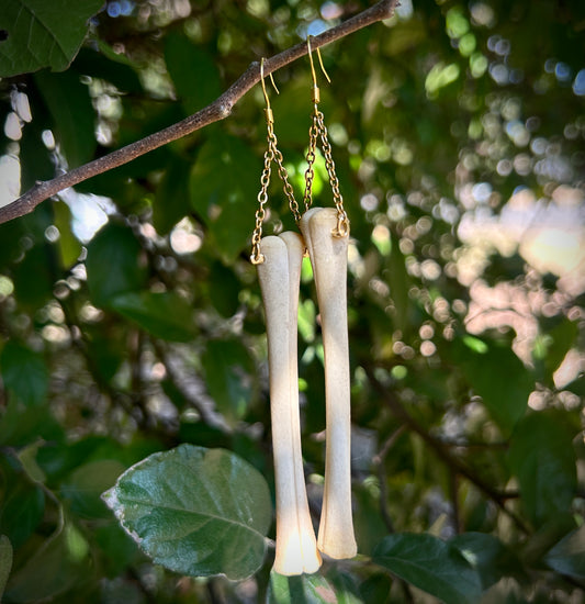 Fawn Metacarpal earrings